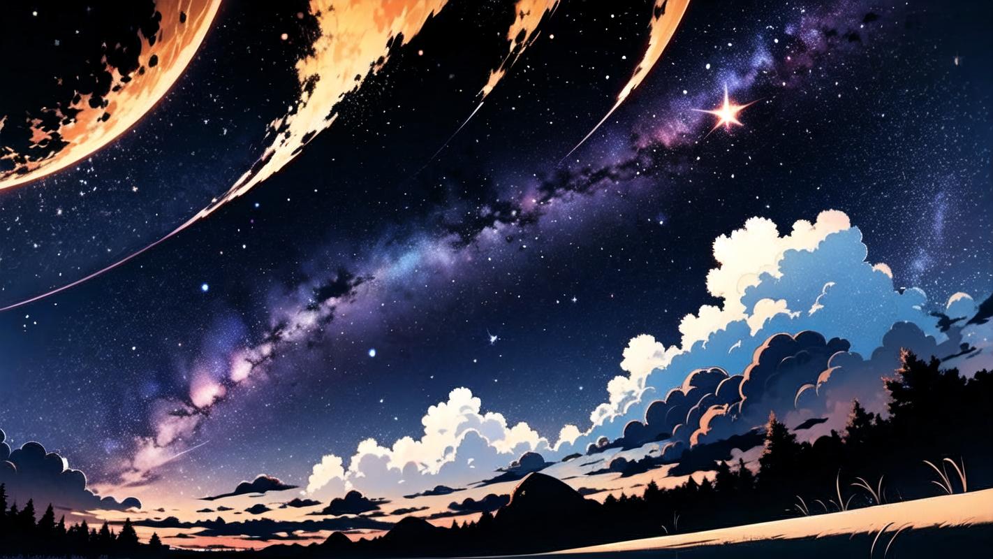 璀璨星空，點(diǎn)亮屏幕 唯美夜空星星壁紙與動態(tài)動畫大賞
